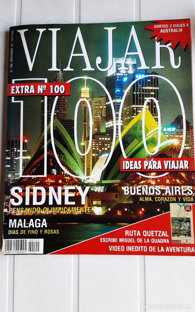 Coleccionismo de revistas y peri&oacute;dicos: REVISTA VIAJAR EXTRA N&ordm; 100- SIDNEY, M&Aacute;LAGA, BUENOS AIRES....ver sumario