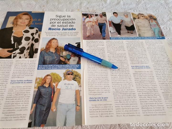 Coleccionismo de Revistas y Peri&oacute;dicos: ROC&Iacute;O JURADO RECORTE PREOCUPACI&Oacute;N POR SU ESTADO DE SALUD RECORTE REVISTA 2 PAGINAS 2004