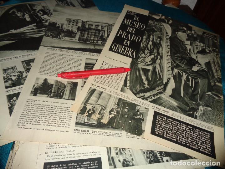 Coleccionismo de Revistas y Peri&oacute;dicos: RECORTE : EL MUSEO DEL PRADO EN GINEBRA. MUNDO HISPANICO, AGOSTO 1953