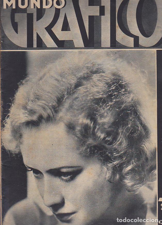 Coleccionismo de Revistas y Peri&oacute;dicos: REVISTA MUNDO GRAFICO 16 SEPTIEMBRE 1931 CAMPEONATO MOTOS ESPA&Ntilde;A BILBAO REPORTAJE FOTOGRAFICO
