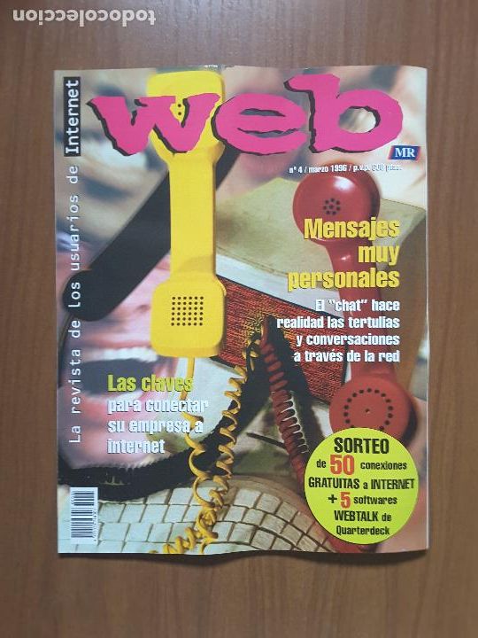 Coleccionismo de revistas y peri&oacute;dicos: Revista Web 4