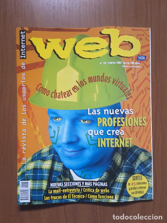Coleccionismo de revistas y peri&oacute;dicos: Revista Web 16