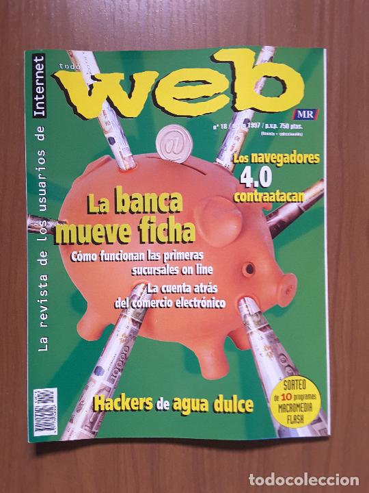 Coleccionismo de revistas y peri&oacute;dicos: Revista Web 18