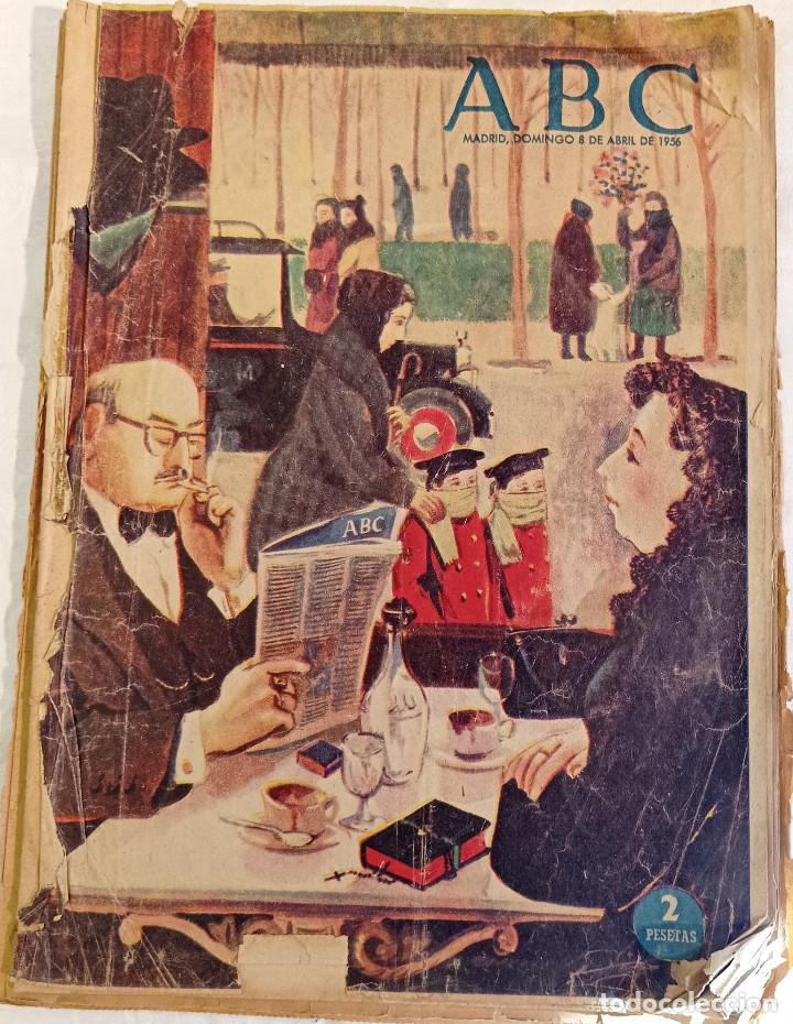 Coleccionismo de Revistas y Peri&oacute;dicos: ABC 1956. El sult&aacute;n sali&oacute; de Madrid para Granada y Sevilla