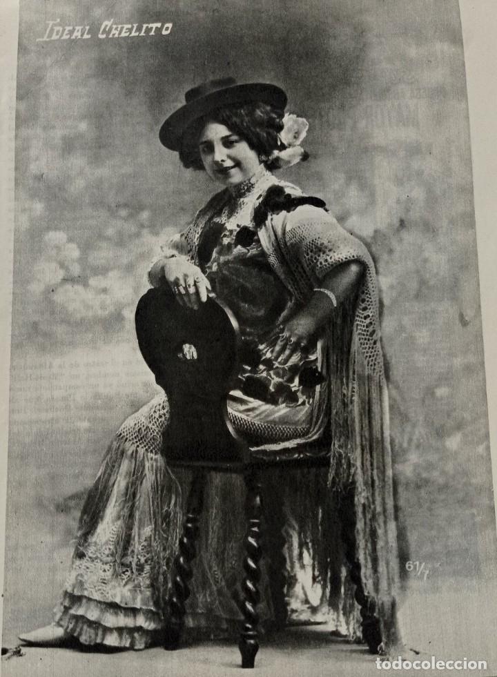 Collection Magazines and Newspapers: LA CHELITO-GENERO INFIMO-TEATRILLO PARIS SALON-CALLE MONTERA-LUIS AGUILAR-
