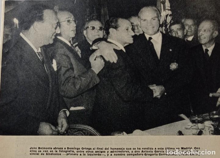 Collection Magazines and Newspapers: DOMINGO ORTEGA-CRUZ DE BENEFICIENCIA-FRANCISCO ELVIRO MESEGUER-CONDE DE MAYALDE .