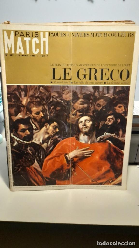 Coleccionismo de Revistas y Peri&oacute;dicos: PARIS MATCH 887 ( 1966) EL GRECO + VIETNAM + TREBLINKA NAZI + THE ROLLING STONES