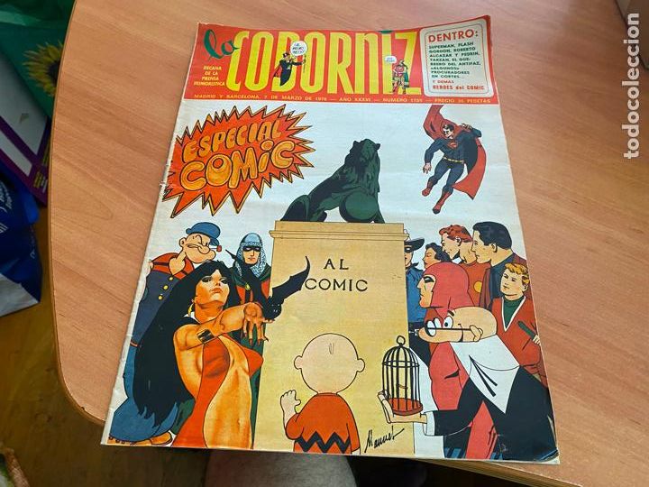 Coleccionismo de Revistas y Peri&oacute;dicos: LA CODORNIZ N&ordm; 1759 ESPECIAL COMIC (AB-6)