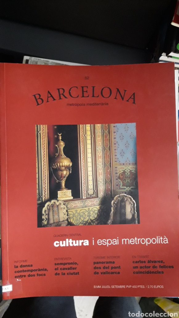 Collection Magazines and Newspapers: BARCELONA. METROPOLIS MEDITERRANIA. 52