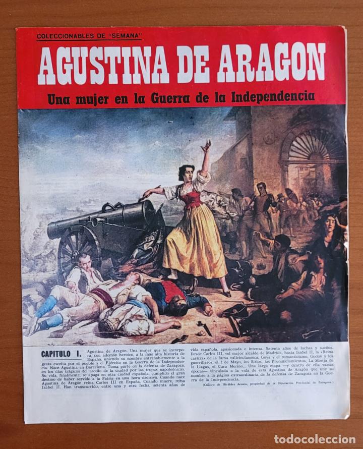 Coleccionismo de Revistas y Peri&oacute;dicos: Agustina de Arag&oacute;n. Coleccionables de Semana.