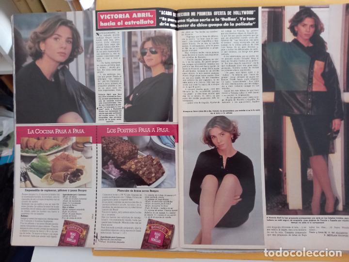 Coleccionismo de revistas y peri&oacute;dicos: victoria abril - Foto 1