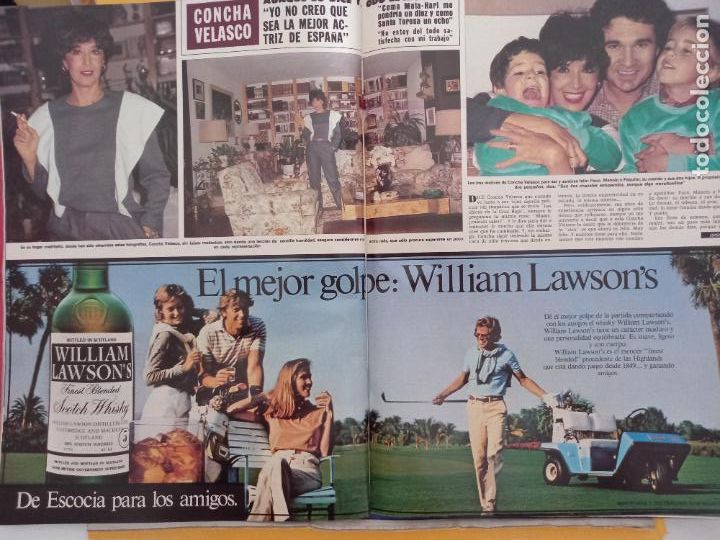 Coleccionismo de revistas y peri&oacute;dicos: concha velasco