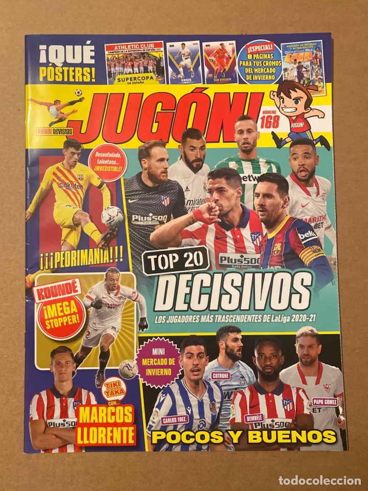 Coleccionismo de Revistas y Peri&oacute;dicos: Revista Jug&oacute;n N&uacute;mero N&deg; 168 SOLO revista POSTER Kroos SIN ALBUM ACTUALIZACION cromos ni cards Panini