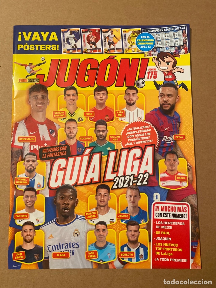 Coleccionismo de revistas y peri&oacute;dicos: Revista Jug&oacute;n N&uacute;mero N&deg; 175 SOLO revista POSTER Camavinga Vencedor Danjuma NO cromos ni cards Panini