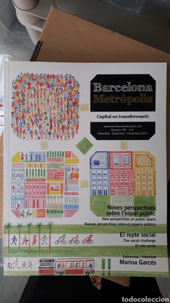 Collezionismo di Riviste e Giornali: BARCELONA. METROPOLIS MEDITERRANIA. 98