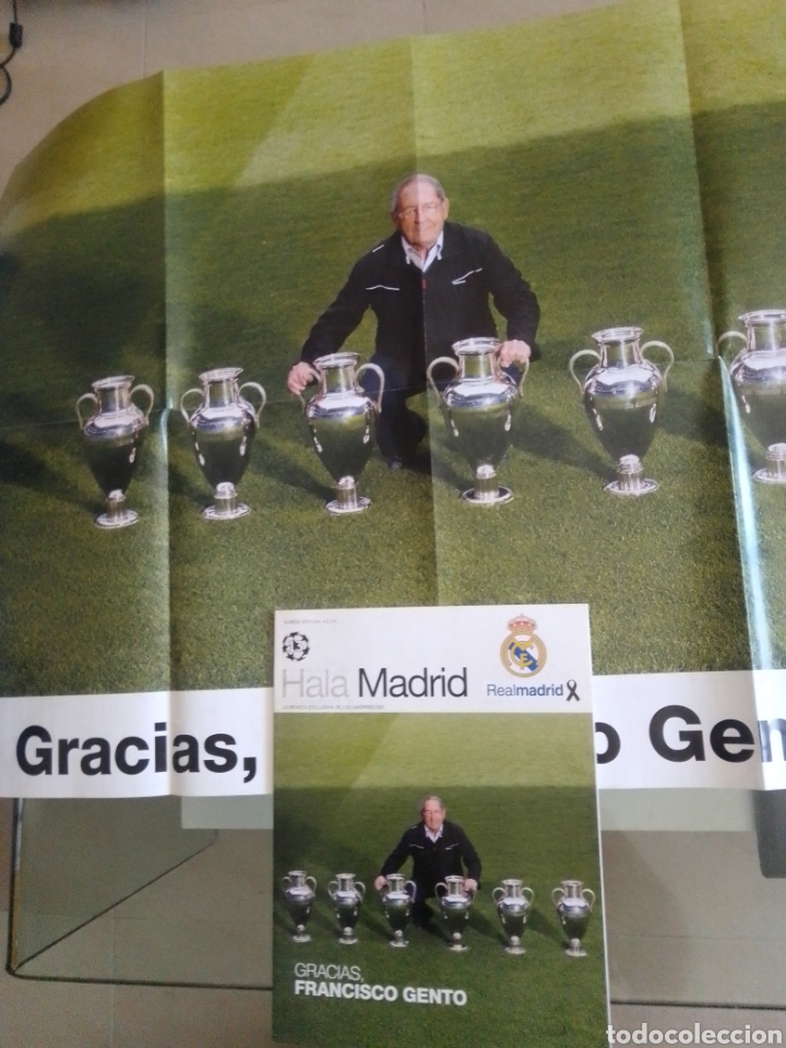 Coleccionismo de revistas y peri&oacute;dicos: Hala Madrid n&uacute;mero especial Gento