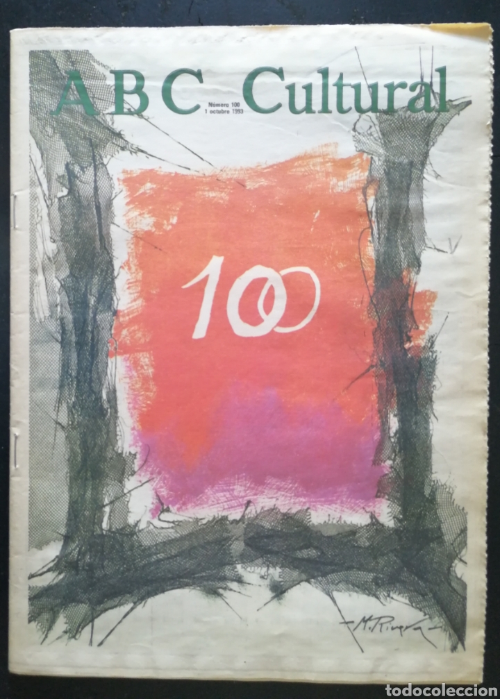 Coleccionismo de Revistas y Peri&oacute;dicos: PERIODICO ABC. CULTURAL NUMERO 100. A&Ntilde;O 1993. ENVIO INCLUIDO EN EL PRECIO.