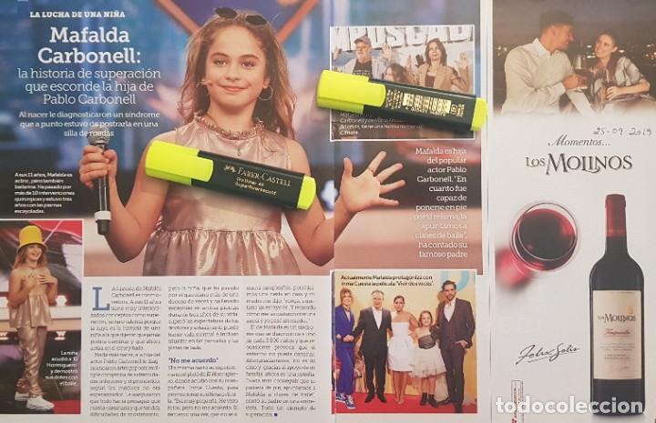 Coleccionismo de Revistas y Peri&oacute;dicos: Reportaje Mafalda Carbonell 25.09.2019