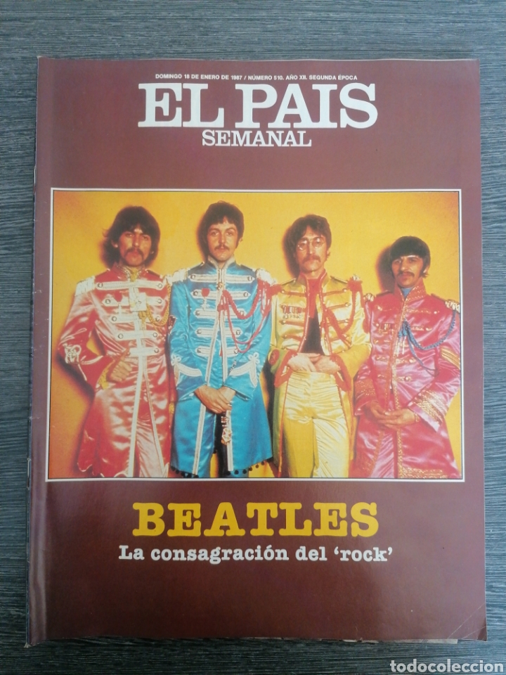 Coleccionismo de Revistas y Peri&oacute;dicos: EL PA&Iacute;S SEMANAL 510 1987 BEATLES, MARGARITA LOZANO, ARQUITECTURA JAPONESA