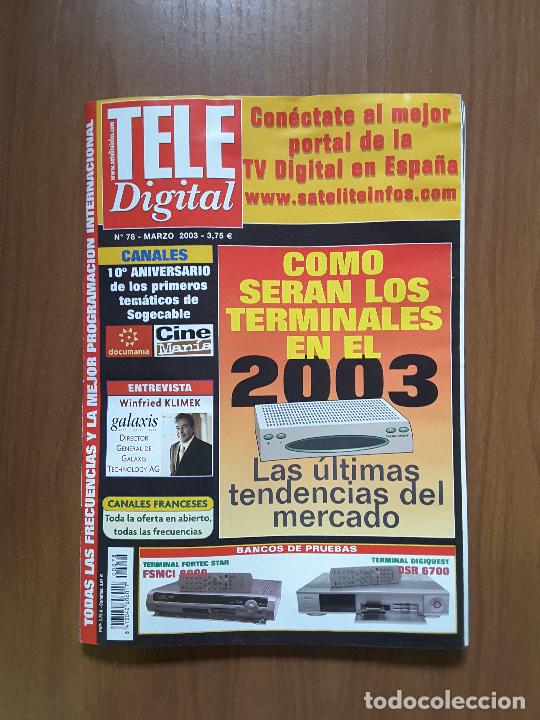 Coleccionismo de revistas y peri&oacute;dicos: Tele Digital 78
