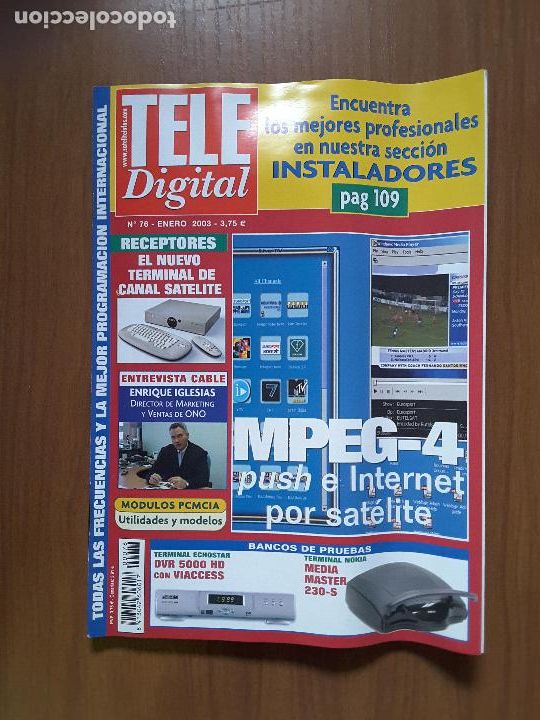 Coleccionismo de revistas y peri&oacute;dicos: Tele Digital 76