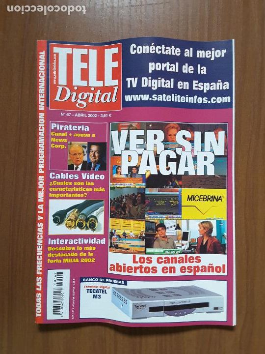 Coleccionismo de revistas y peri&oacute;dicos: Tele Digital 67