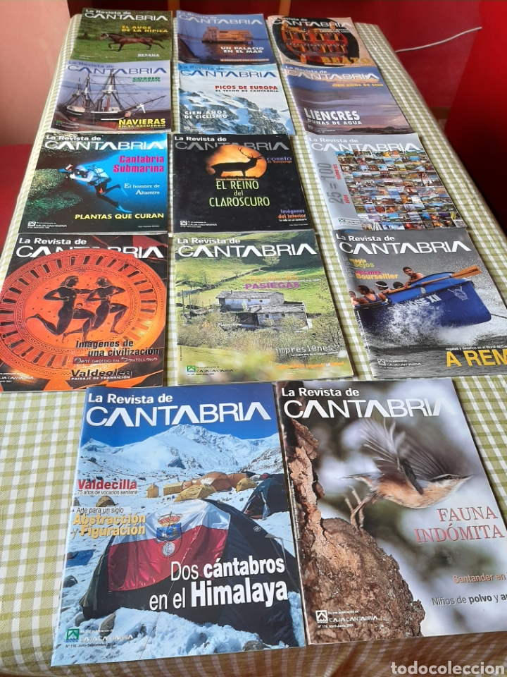 Sammeln von Zeitschriften und Zeitungen: LOTE 14 EJEMPLARES LA REVISTA DE CANTABRIA