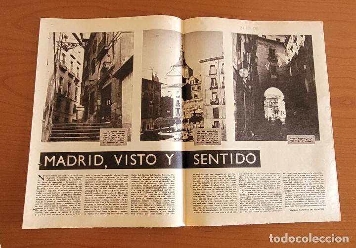 Coleccionismo de Revistas y Peri&oacute;dicos: Recortes ABC 24-3-1965 Madrid, visto y sentido. Mariano S&aacute;nchez de Palacios