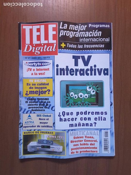 Coleccionismo de revistas y peri&oacute;dicos: Tele Digital 57