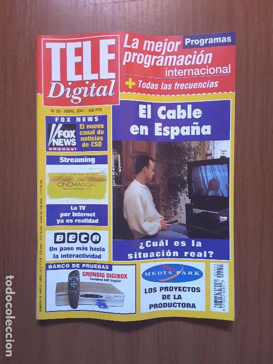 Collezionismo di Riviste e Giornali: Tele Digital 55