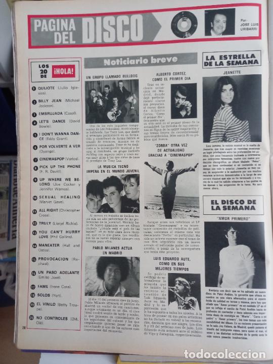 Coleccionismo de Revistas y Peri&oacute;dicos: JEANETTE ROCKABILLY BULLDOG ALBERTO CORTEZ ANTHONY QUINN MECANO PABLO MILANES AUTE ANDION PATXI LUIS