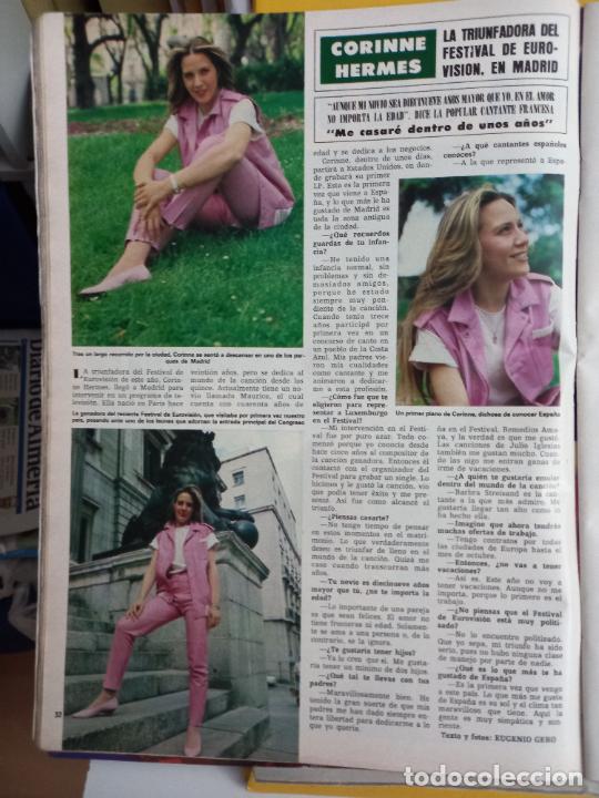 Coleccionismo de Revistas y Peri&oacute;dicos: CORINNE HERMES EUROVISION