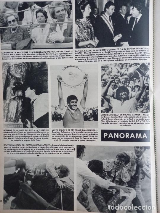Coleccionismo de revistas y peri&oacute;dicos: raphael maradonna yannick noah severiano ballesteros curro vazquez
