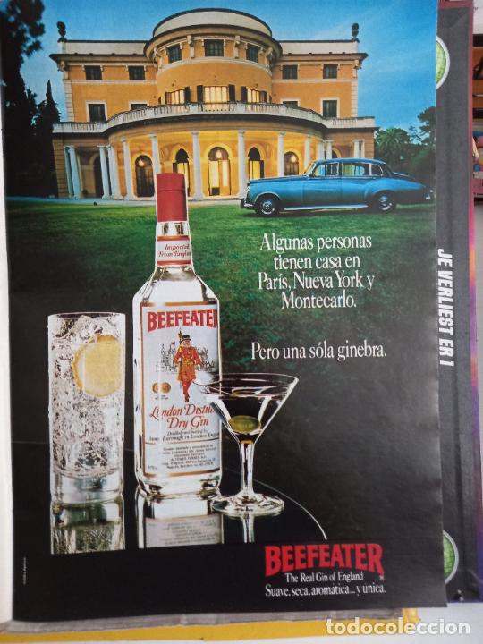Coleccionismo de revistas y peri&oacute;dicos: ANUNCIO GIN GINEBRA BEEFEATER 7