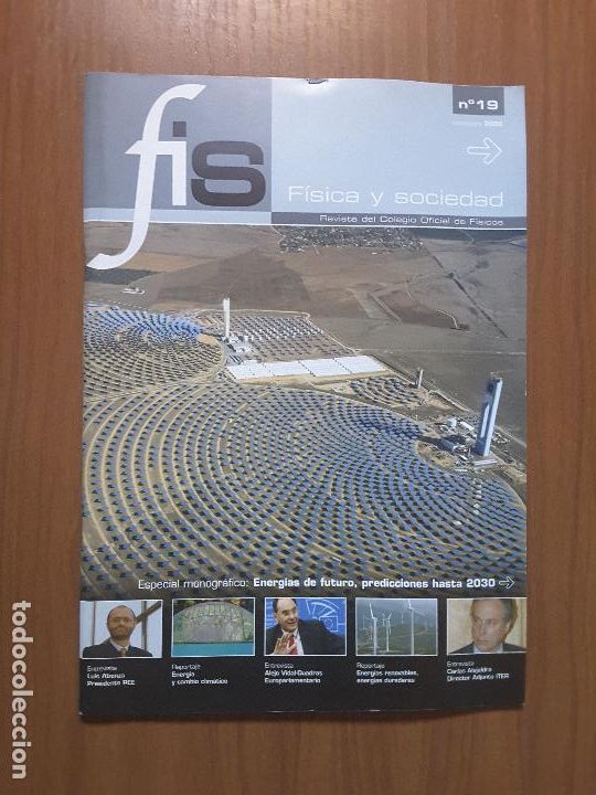 Coleccionismo de revistas y peri&oacute;dicos: F&iacute;sica y Sociedad 19. Revista del Colegio Oficial de F&iacute;sicos.