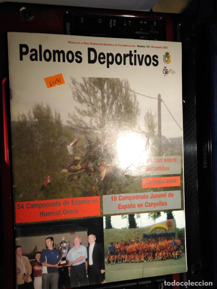Collection Magazines and Newspapers: PALOMOS DEPORTIVOS , REVISTA DE LA COLOMBICULTURA ESPA&Ntilde;OLA N&ordm; 151- -11-2005- VER SUMARIO
