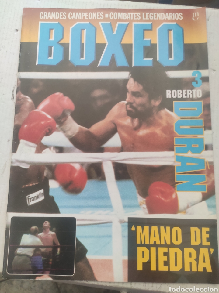 Coleccionismo de Revistas y Peri&oacute;dicos: BOXEO GRANDES CAMPEONES COMBATES LEGENDARIOS N&ordm; 3 ROBERTO DURAN MANO DE PIEDRA