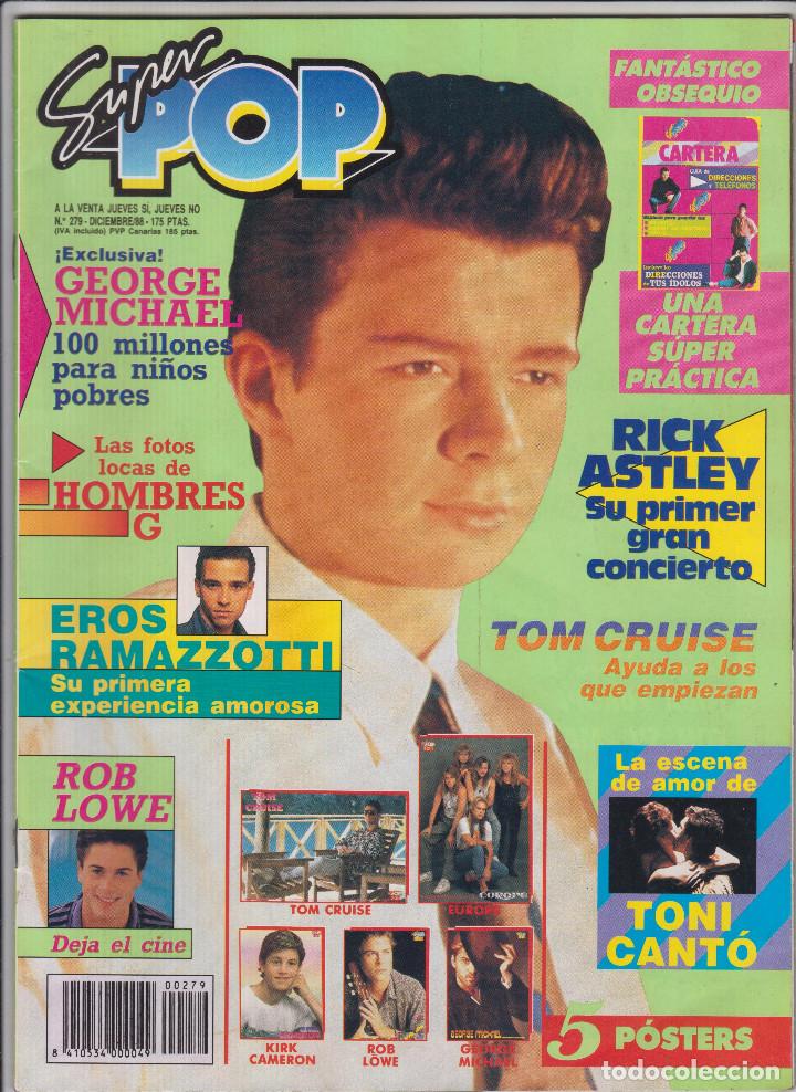Coleccionismo de Revistas y Peri&oacute;dicos: SUPER POP n&ordm; 279, conserva el poster central, leer descripci&oacute;n