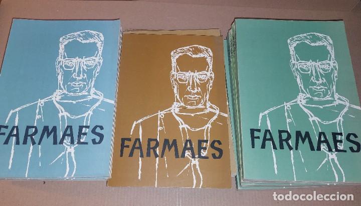 Coleccionismo de Revistas y Peri&oacute;dicos: Lote 15 Revista Farmacia FARMAES 1958 + Carpeta
