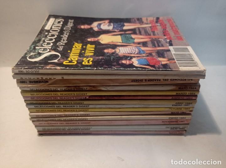 Collezionismo di Riviste e Giornali: Antiguo lote colecci&oacute;n de quince revistas selecciones a&ntilde;os 80