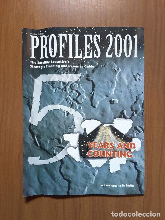 Coleccionismo de revistas y peri&oacute;dicos: Via Satellite - Profiles 2001
