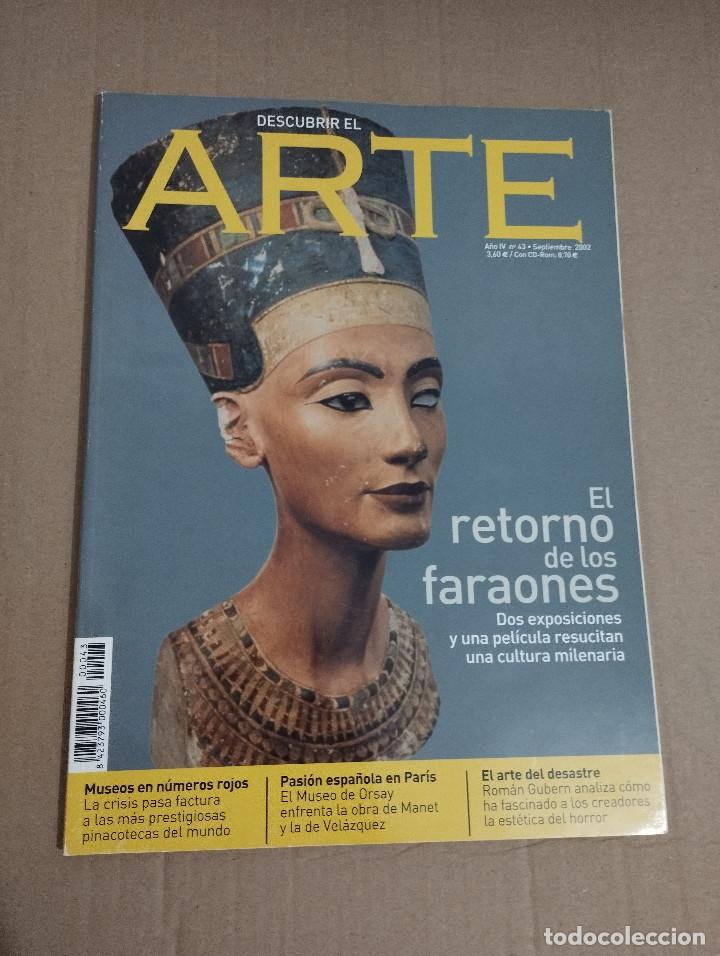 Coleccionismo de Revistas y Peri&oacute;dicos: REVISTA DESCUBRIR EL ARTE A&Ntilde;O IV N&ordm; 43 (SEPTIEMBRE 2002) EL RETORNO DE LOS FARAONES