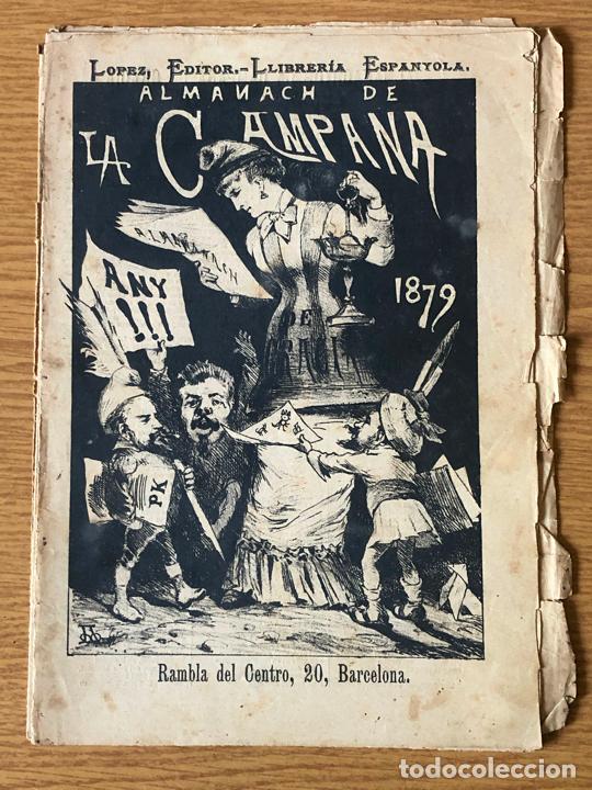Coleccionismo de revistas y peri&oacute;dicos: ALMANACH DE LA CAMPANA DE GRACIA - ANY 1879