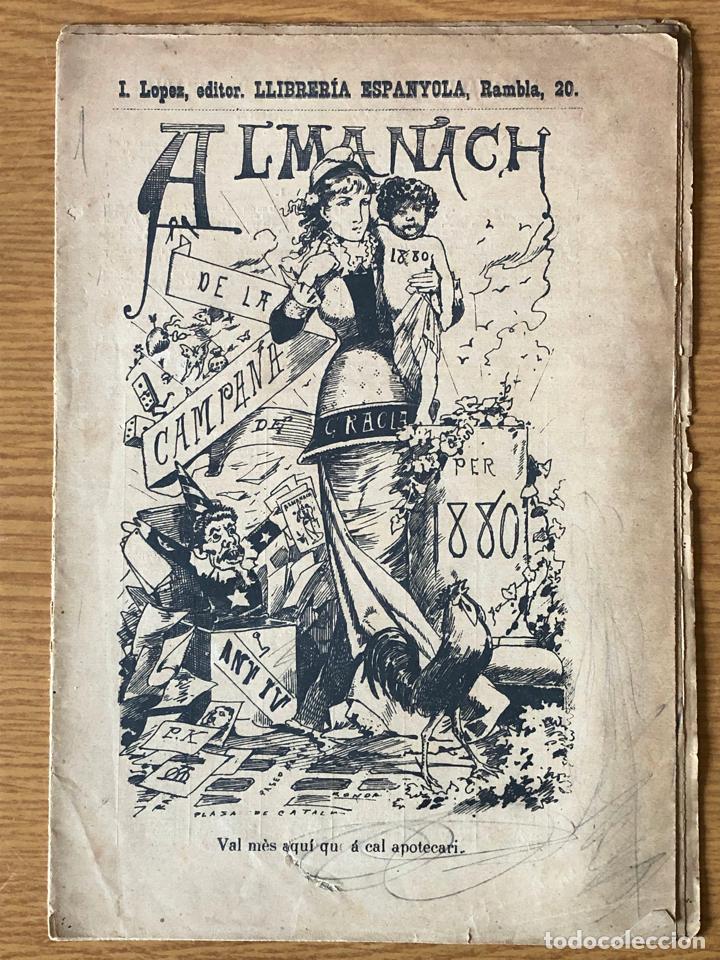 Coleccionismo de revistas y peri&oacute;dicos: ALMANACH DE LA CAMPANA DE GRACIA - ANY 1880