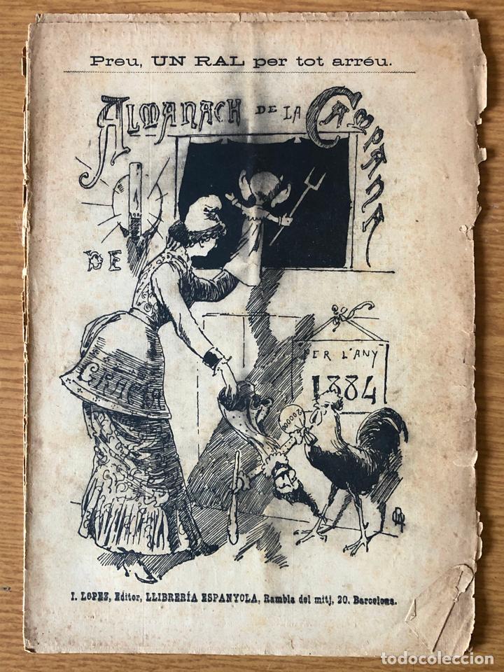 Coleccionismo de revistas y peri&oacute;dicos: ALMANACH DE LA CAMPANA DE GRACIA - ANY 1884