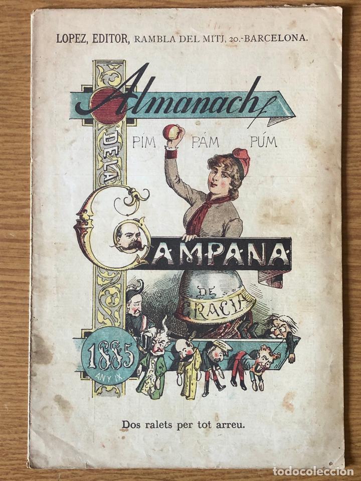 Coleccionismo de revistas y peri&oacute;dicos: ALMANACH DE LA CAMPANA DE GRACIA - ANY 1885