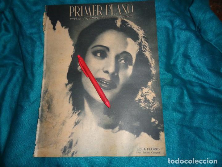 Coleccionismo de revistas y peri&oacute;dicos: RECORTE : PORTADA : LOLA FLORES. PRIMER PLANO, ENERO 1944