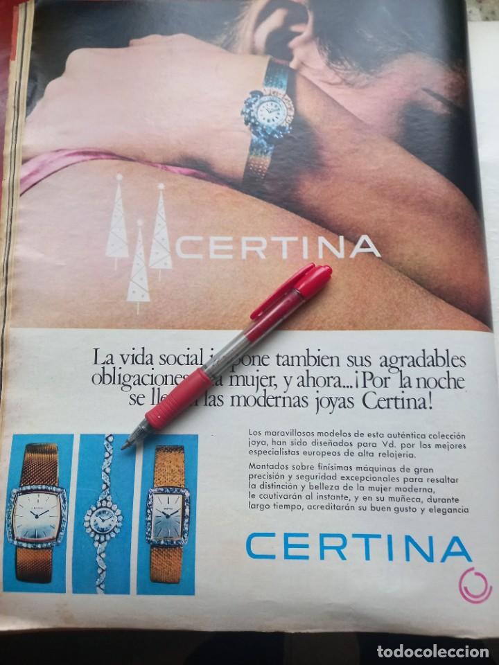Coleccionismo de Revistas y Peri&oacute;dicos: PUBLICIDAD VINTAGE. ANUNCIO DE RELOJ CERTINA. GRAN TAMA&Ntilde;O 26,5X34. EXTRAIDO DE TRIUNFO 1968