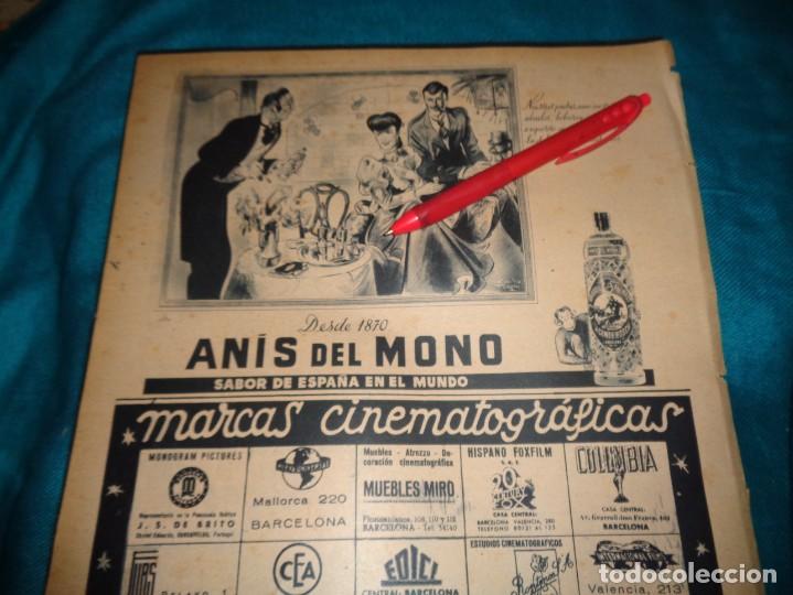 Coleccionismo de Revistas y Peri&oacute;dicos: RECORTE : PUBLICIDAD : ANIS EL MONO. PRIMER PLANO, ENERO 1944