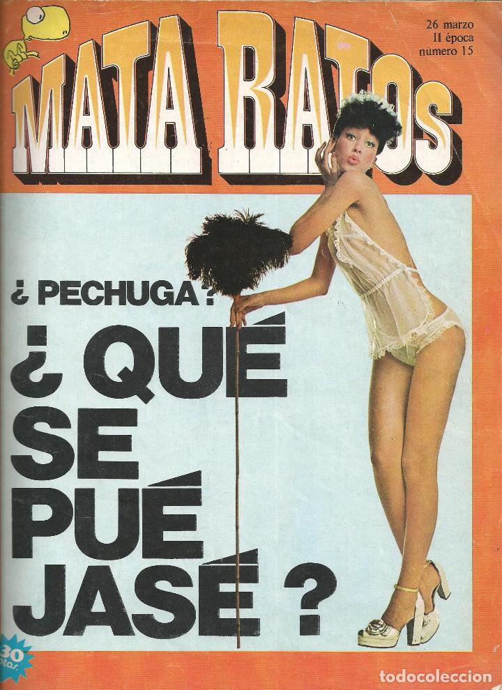 Coleccionismo de revistas y peri&oacute;dicos: REVISTA MATA RATOS N&ordm; 15 - 26 MARZO - CON POSTER CENTRAL